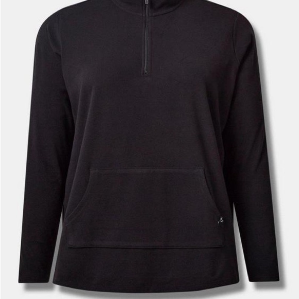 TORRID | HappyCamper SuperSoft Performance Micro Fleece Active Pullover | Size 1